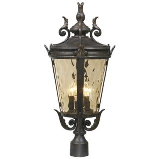 Casa Marseille Collection 25" High Outdoor Post Lamp   #61710