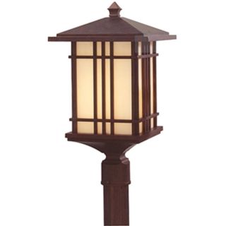 Prairie House Collection 21" High Outdoor Post Mount Light   #49498