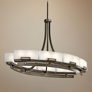 Kichler Leeds 12 Light Oval Large Modern Chandelier   #N2003