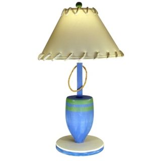 Blue Buoy Nautical Table Lamp   #61426