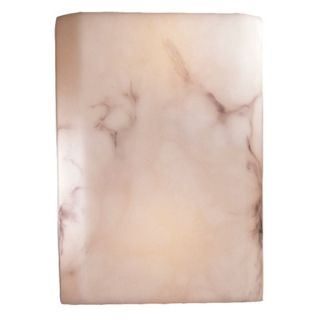 Alabaster Dust Glass 11" High ENERGY STAR Wall Sconce   #24253