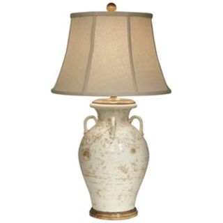 Bianco Olivaris Ivory Tuscan Table Lamp   #F9402