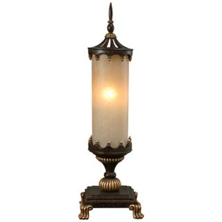 Raschella Collection Champagne Glass Accent Table Lamp   #94943