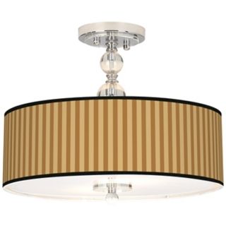 Butterscotch Vertical 16" Wide Semi Flush Ceiling Light   #N7956 P9933