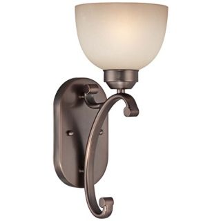 Paradox 15" High Bronze Finish Wall Sconce   #X1445