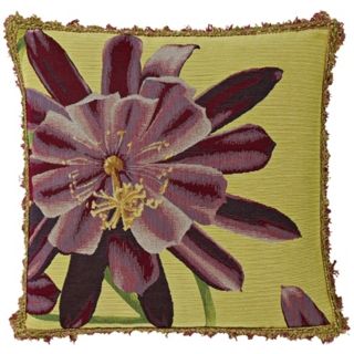 Exotic Blossom Lemon 19" Square Pillow   #G2896