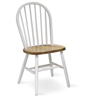 Windsor White Spindle Back 37" High Chair   #U4230