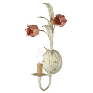 Flower Candelabra Sconce with One Light   #48769