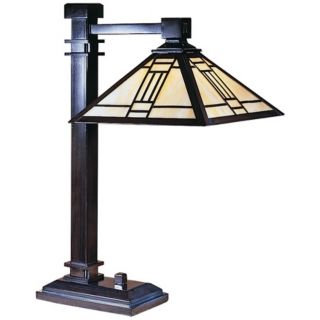 Dale Tiffany Noir Mission Style Table Lamp   #55015
