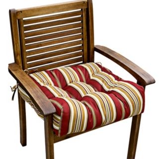 Roma Stripe 20" Square Outdoor Chair Cushion   #W6246