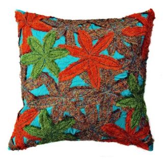 Reef Bright 22" Square Hand Made Accent Pillow   #X1732