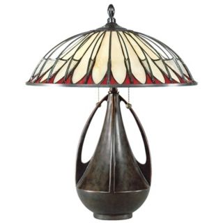 Quoizel Alhambra Tiffany Table Lamp   #86501