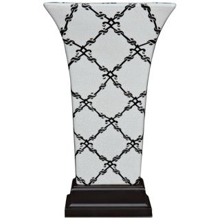 Istanbul Trellis 19" High Vase with Stand   #P2848
