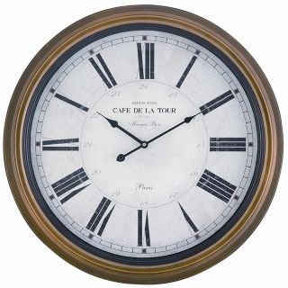 Cooper Classics Henley 24 1/2" Wide Wall Clock   #U9371