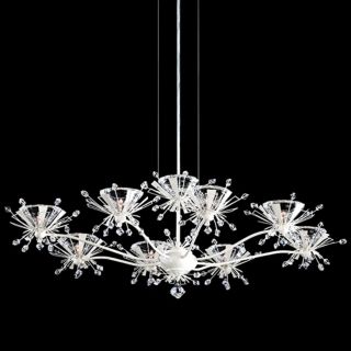 Schonbek Estella Porcelain 27" Wide Crystal Chandelier   #W9282