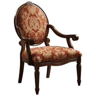 Brentwood Burgundy Accent Chair   #P0628