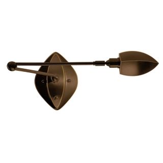 Holtkoetter Bronze Wishbone Head Swing Arm Wall Lamp   #85025