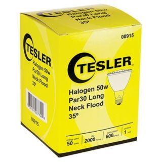 Tesler PAR30 50 Watt Long Neck Halogen Light Bulb   #00915