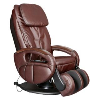 Brown Full Body Reclining Massage Chair   #W7946