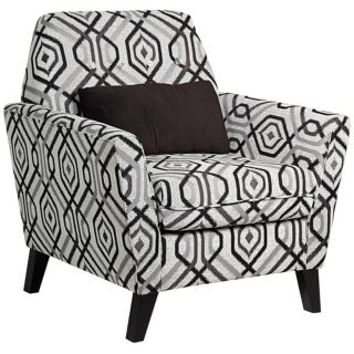 Roger Black Geometric Armchair with Pillow   #Y1424