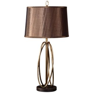 Uttermost Becca Coffee Bronze Rings Table Lamp   #R6250