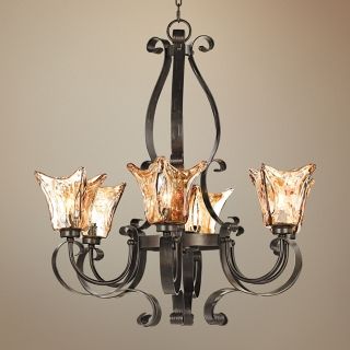 Uttermost Vetraio Collection 31" Wide 6 Light Chandelier   #18172