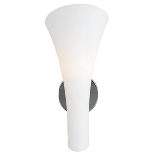 Lily Collection White Wall Sconce   #59965