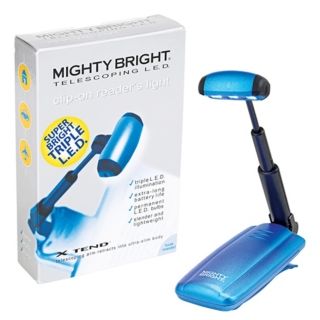 Mighty Bright Blue Telescoping LED Readers Light   #02676  