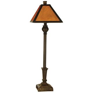 Dale Tiffany Fieldstone Mica Buffet Table Lamp   #X3676