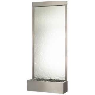 Grande Stainless Steel Silver Mirror Indoor/Outdoor Fountain   #T1611
