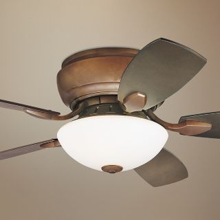 44" Casa Habitat Oil Rubbed Bronze Hugger Ceiling Fan   #00844