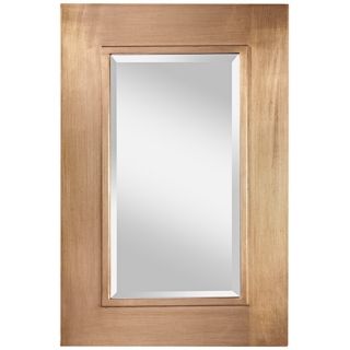 Murray Feiss Smythe Silver 36" High Framed Wall Mirror   #X5743