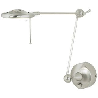 Lite Source Steel Plug In Adjustable Swing Arm Wall Lamp   #H6433