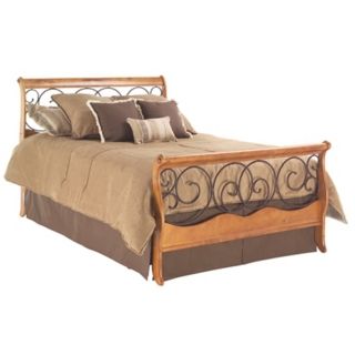 Dunhill Sleigh Bed   #P8340