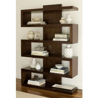 Ralston Chestnut Brown Finish Bookcase   #J0987