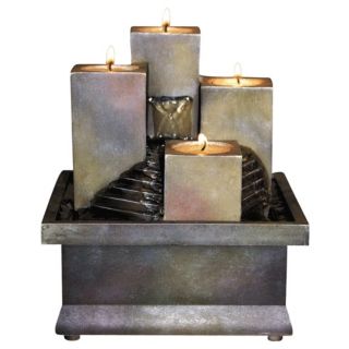 Candle Stacks Battery Operated Fountain   #G2584