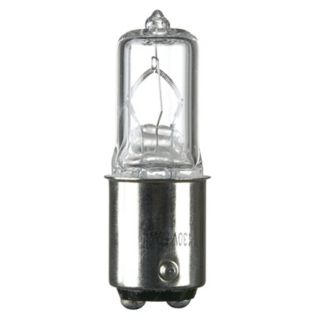 50 Watt Short Clear Halogen Double Contact (DC) Bulb   #72692