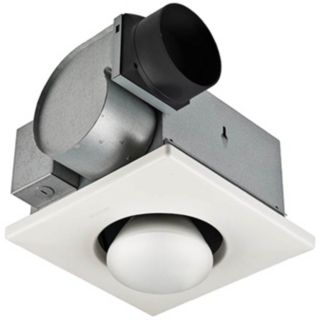 NuTone 70 CFM One Bulb Heat A Vent Bathroom Exhaust Fan   #43326