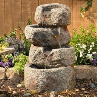 Glacial Rock Lighted Water Fountain   #59732