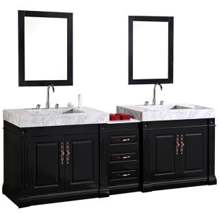 Odyssey 90" Double Sink Bathroom Vanity Set   #X3157