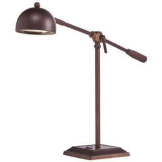 Kichler LED Bronze Adjustable Balance Arm Desk Lamp   #U4036