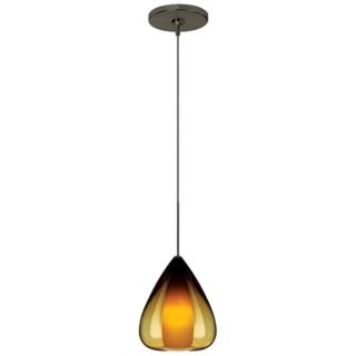 Soleil Amber Glass Bronze Tech Lighting Mini Pendant   #N1146 20928