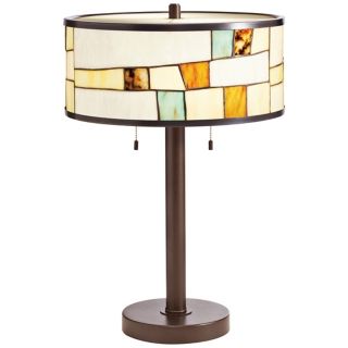 Kichler Mihaela Tiffany Style Shade Bronze Table Lamp   #U4885