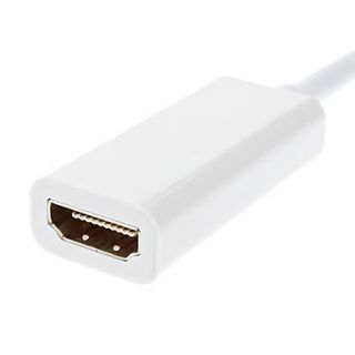EUR € 7.63   Mini DisplayPort a HDMI hembra para MacBook (White
