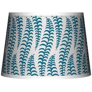 Stacy Garcia Fancy Fern Peacock Tapered Shade 10x12x8 (Spider)