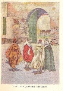RARE 1908 Fine Binding Spain Espana Tangiers by Maud Howe Illustrated