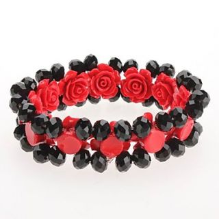 EUR € 4.68   Black Rose bracelete de cristal, Frete Grátis em Todos