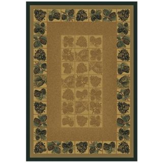 North Sky Collection Pinecone Natural Area Rug   #P7822