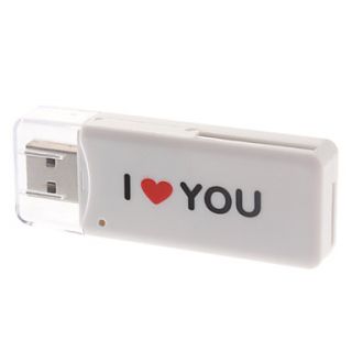 EUR € 1.74   Hi speed USB 2.0 Lettore di schede MS / SD / MMC