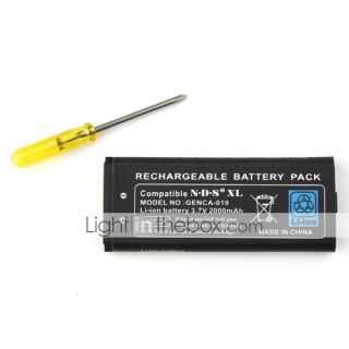 USD $ 7.36   Rechargeable Battery Pack for Nintendo DSI XL (2000mAh